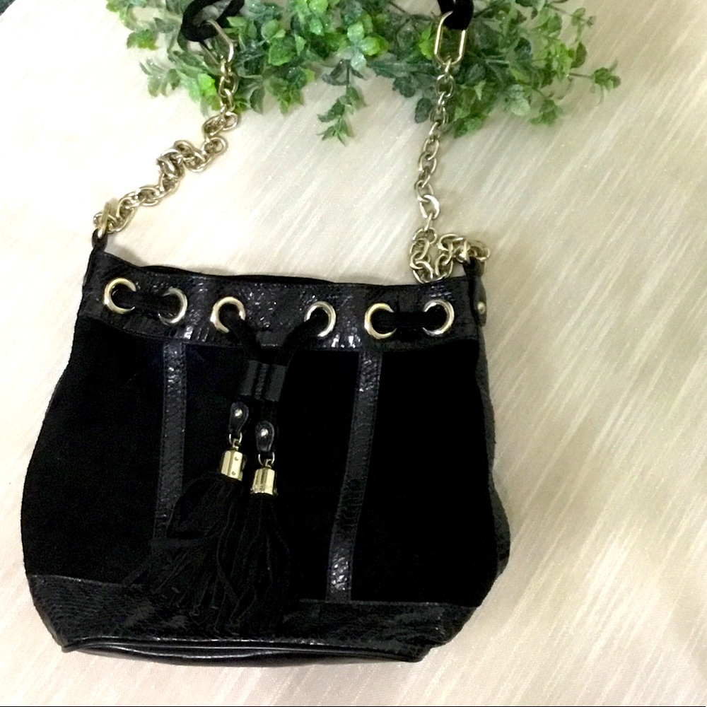 Charles David leather purse as is